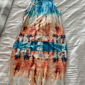 Fashion Nova Neon Tie Dye Dress